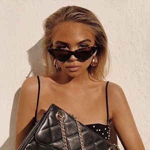 ✨Retro Chic Tortoise Cat Eye Sunglasses